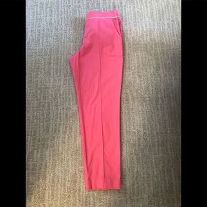 Classiques Entier Pink Pants White Trim